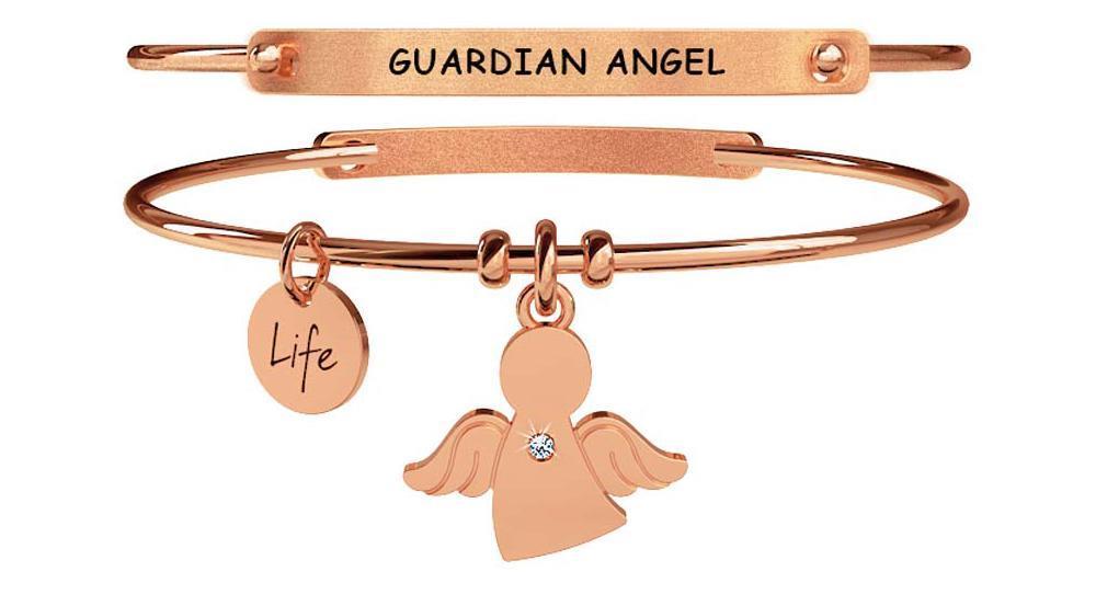 Gioielli Kidult - Bracciale in acciaio 316L e Pvd Ros&egrave; Ref. 731037 - KIDULT