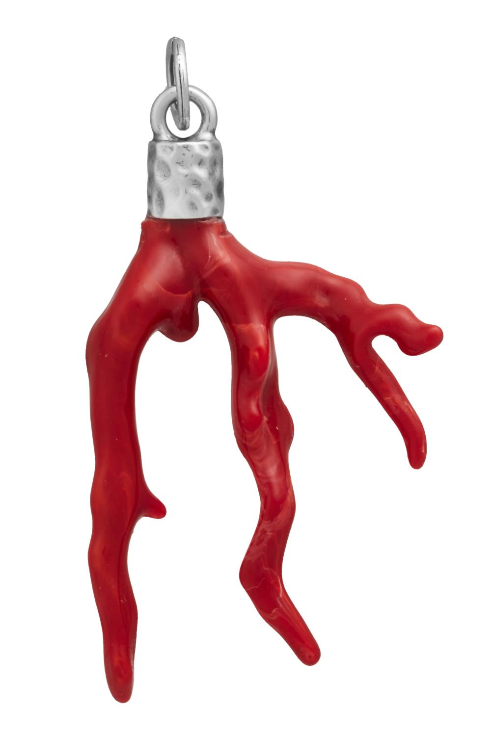 Giovanni Raspini - Charm Corallo Rosso Ref. 12037 - GIOVANNI RASPINI