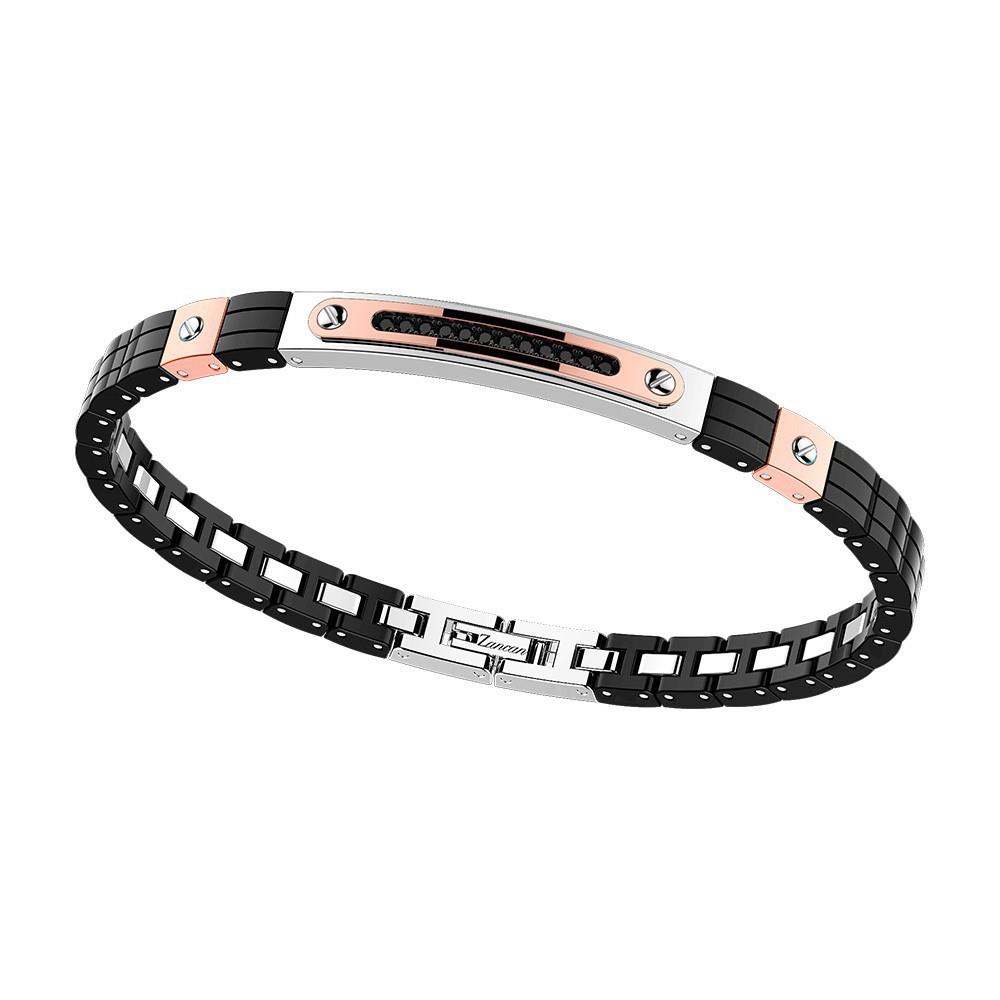 BRACCIALE ZANCAN - CERAMICA E ACCIAIO Ref. EHB145 - ZANCAN