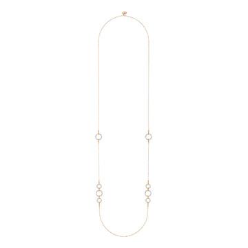 Swarovski - Collana Circle, bianco, placcato oro rosa Ref. 5364202 - SWAROVSKI