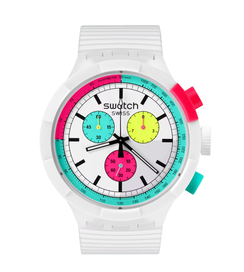 Orologio Swatch SWATCH THE PURITY OF NEON Ref. SB06W100 - SWATCH