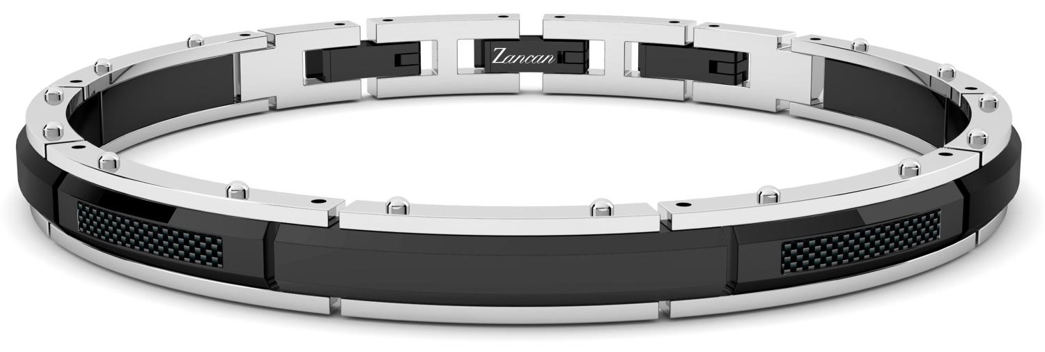 Bracciale Zancan da uomo in Acciaio Ref. EHB274 - ZANCAN