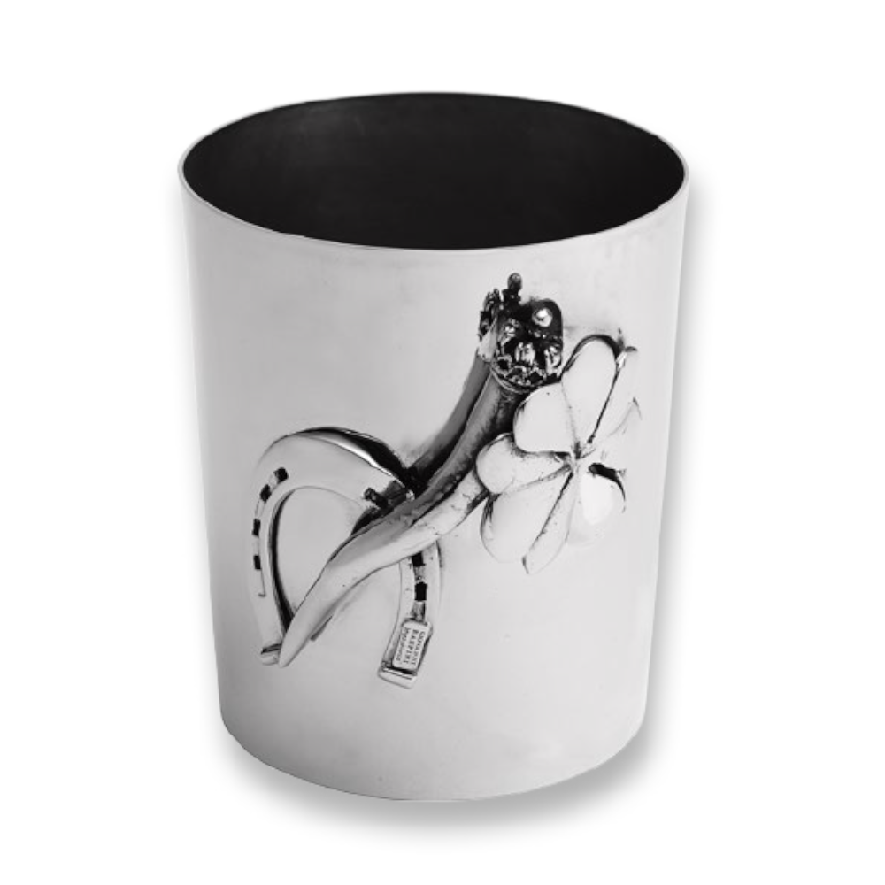 Giovanni Raspini - Portapenne Corno Quadrifoglio Ref. B0408 - GIOVANNI RASPINI