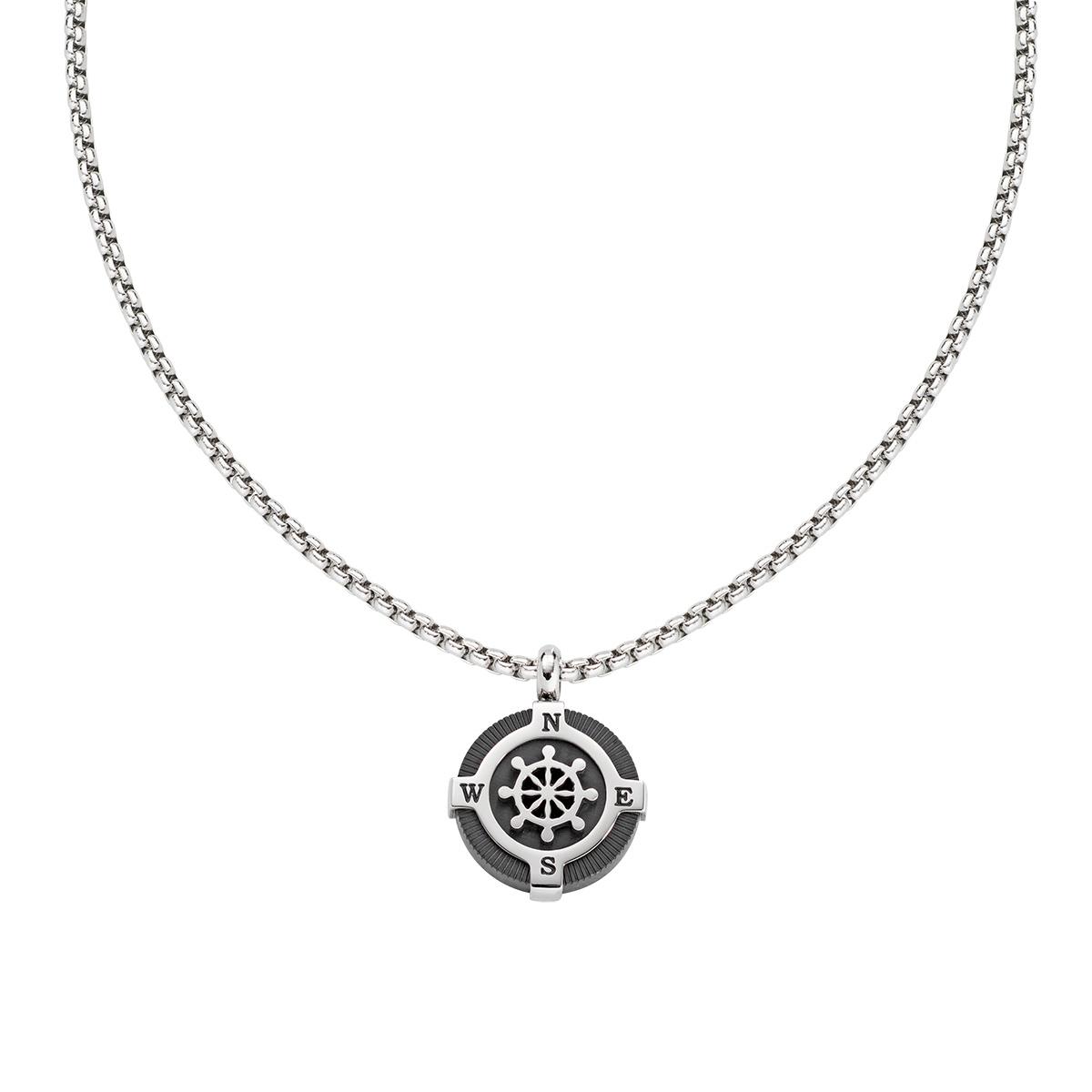 Collana Timone in Acciaio - Amen Collection Ref. ACCL105 - AMEN