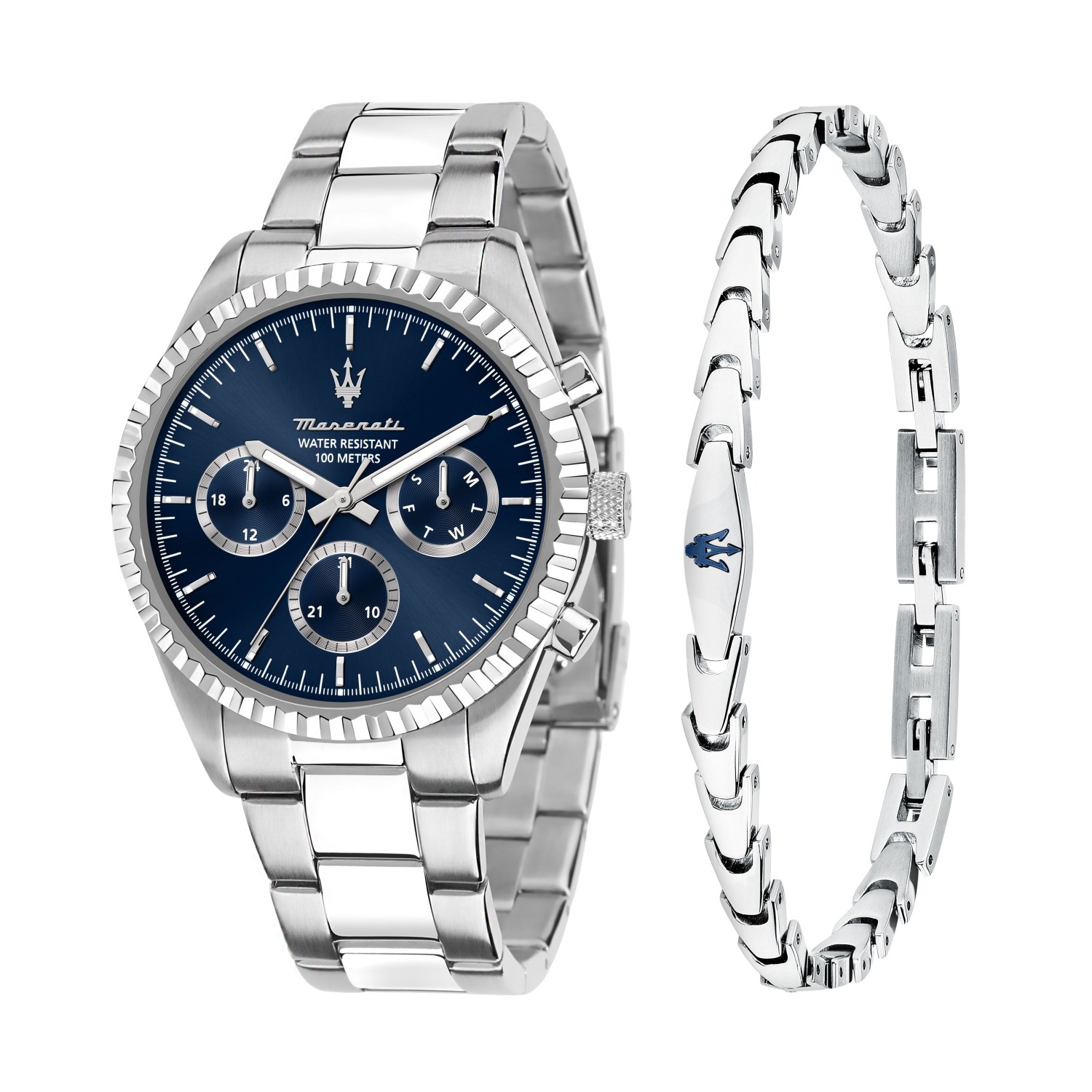 Orologio da uomo Maserati Competizione Multifunzione 43 mm - R8853100047 - MASERATI