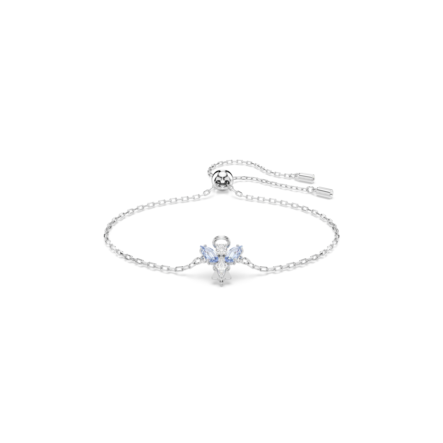 Swarovski - Braccialetto Magic, Angelo, Blu, Placcato rodio Ref. 5734263 - SWAROVSKI