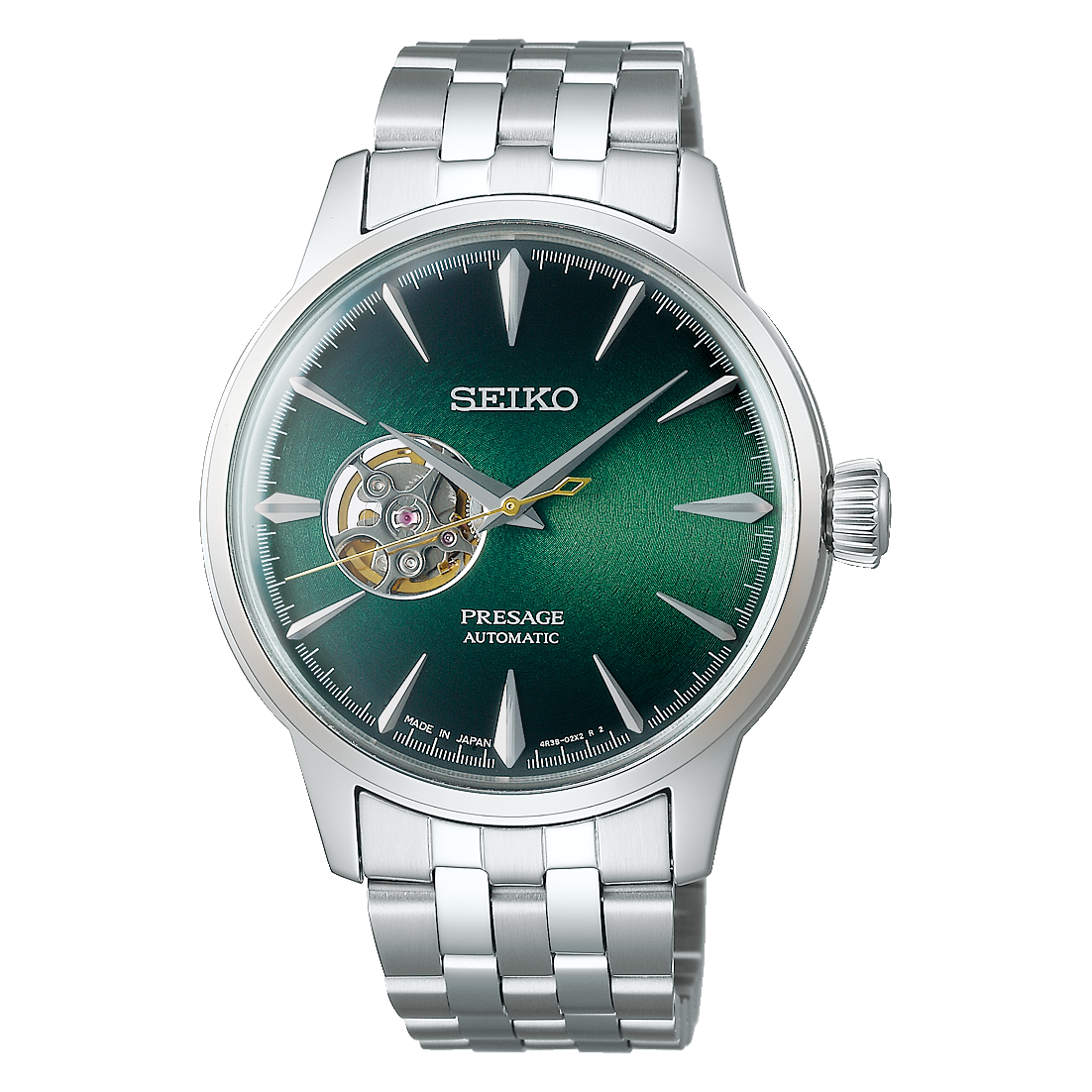 Orologio Seiko PRESAGE Cocktail  Automatico con open heart - Ref. SSA441J1 - SEIKO