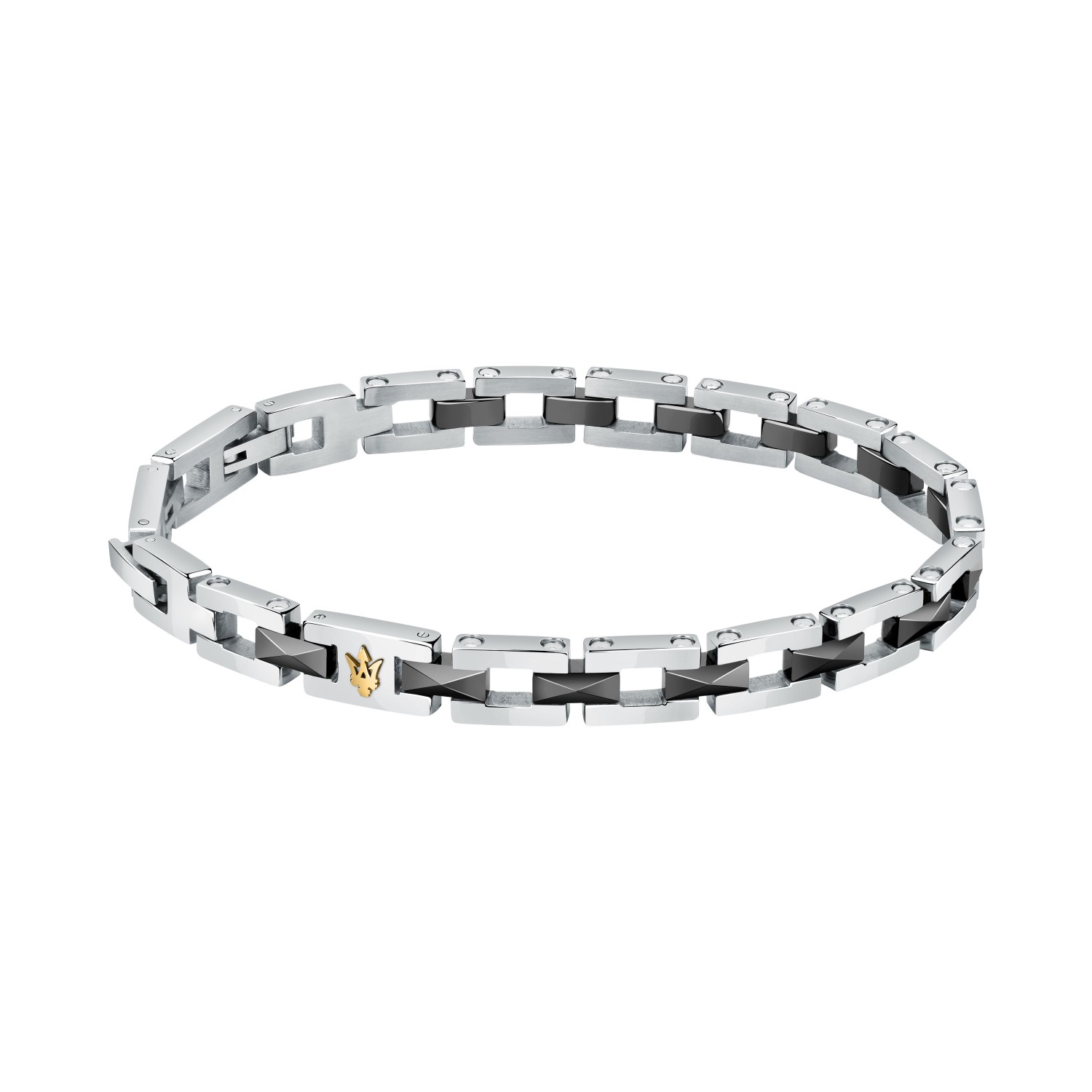 Bracciale da uomo Maserati Ceramic in Acciaio - JM422ATZ16 - MASERATI