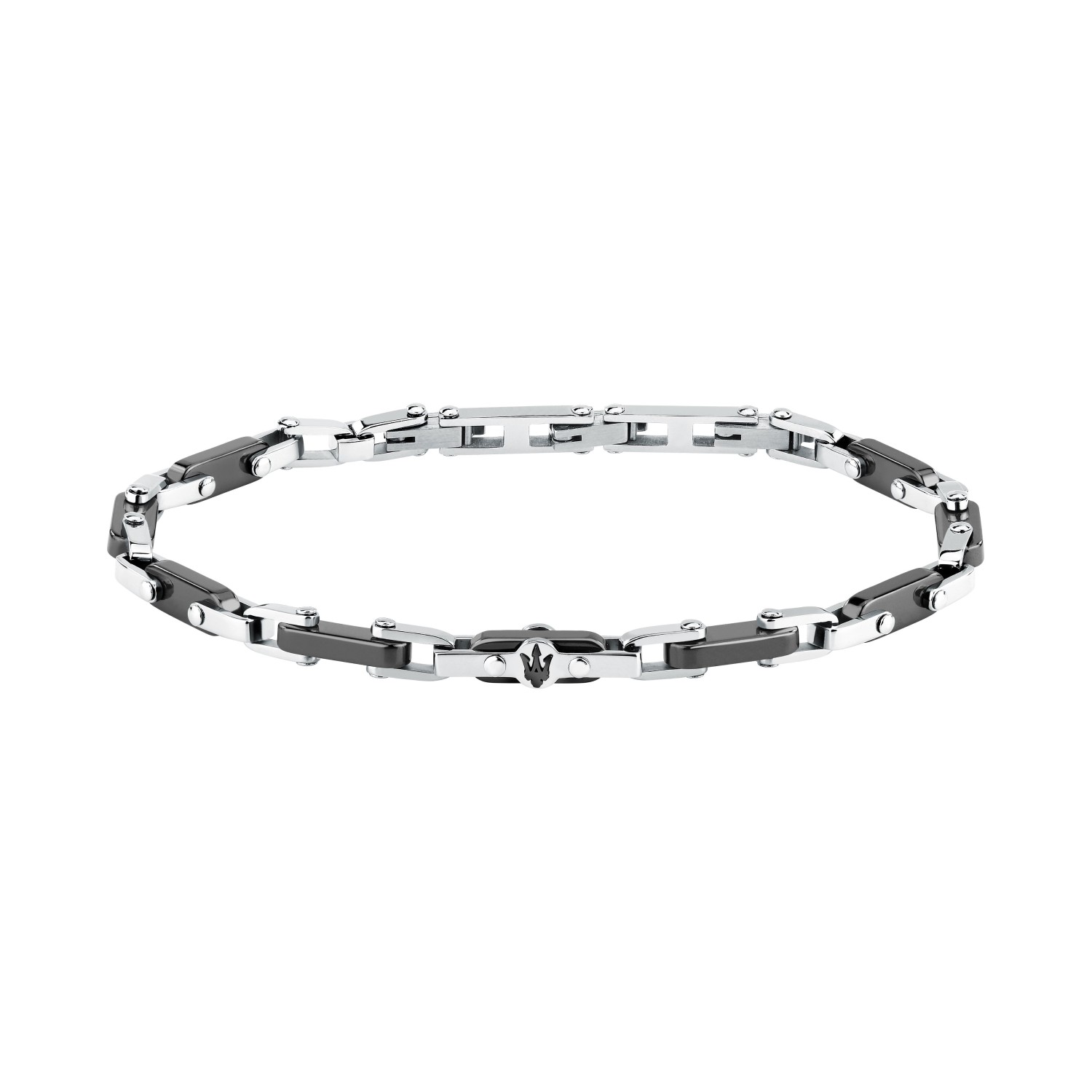 Bracciale da uomo Maserati Ceramic in Acciaio - JM226ATZ75 - MASERATI