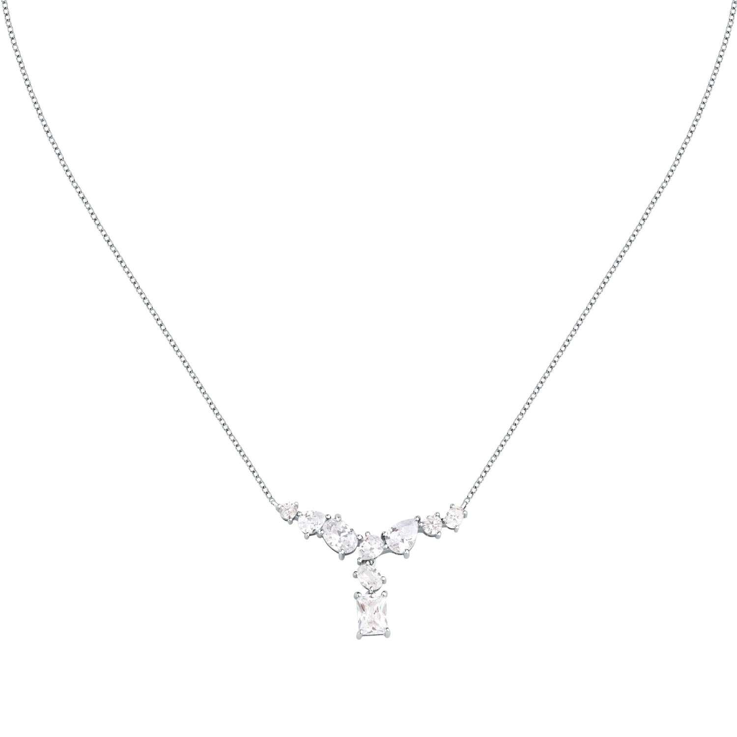 Collana Morellato Riflessi in argento 925, con zirconi - SABC03 - MORELLATO