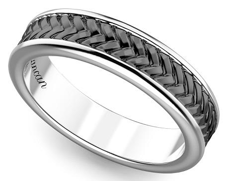 Anello Zancan da uomo in Argento Ref. EXA108-N - ZANCAN