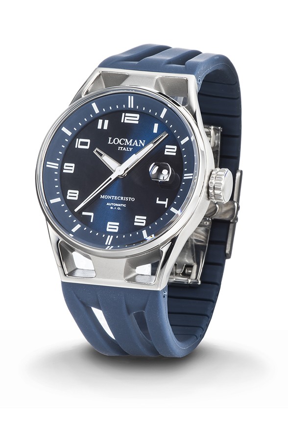 Orologio Locman Uomo Montecristo Automatico 0541A02S-00BLWHSB - LOCMAN