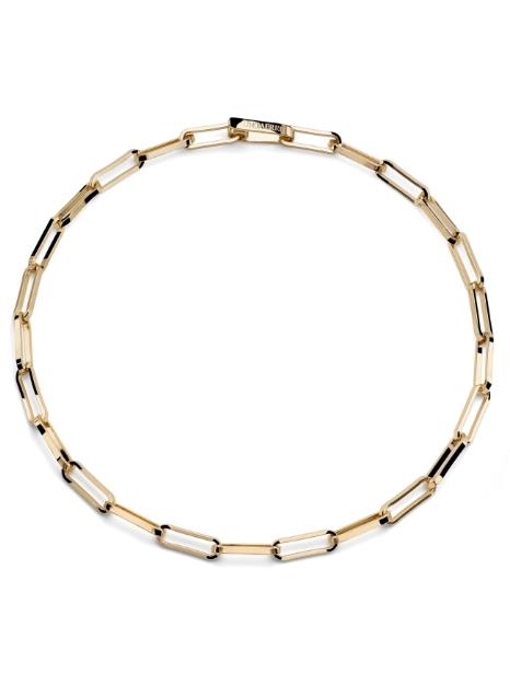 UNOAERRE - Collana paperclip dorata in Ottone Ref. 1970 - UNOAERRE