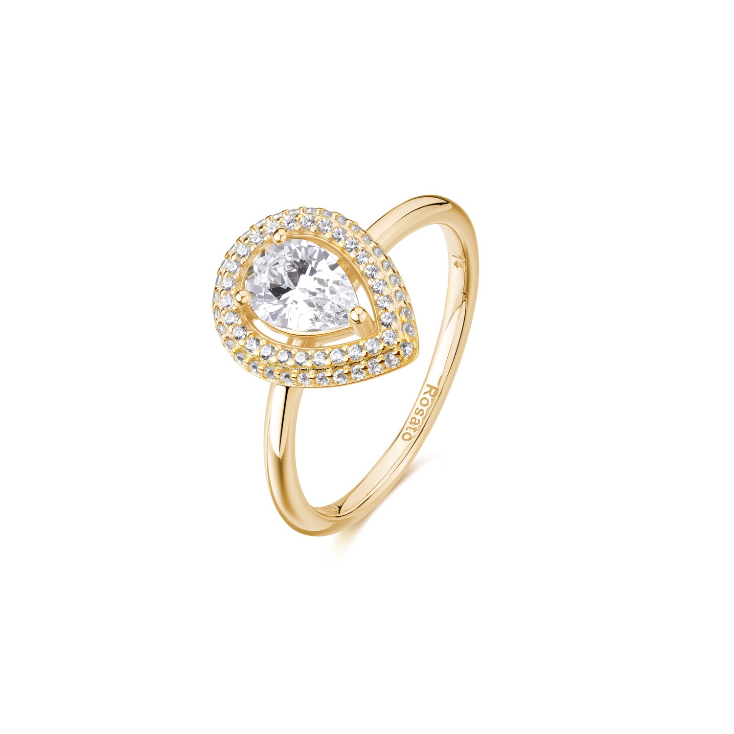 Anello Rosato - Anna Mis. 14 Ref. RZAN32B - ROSATO