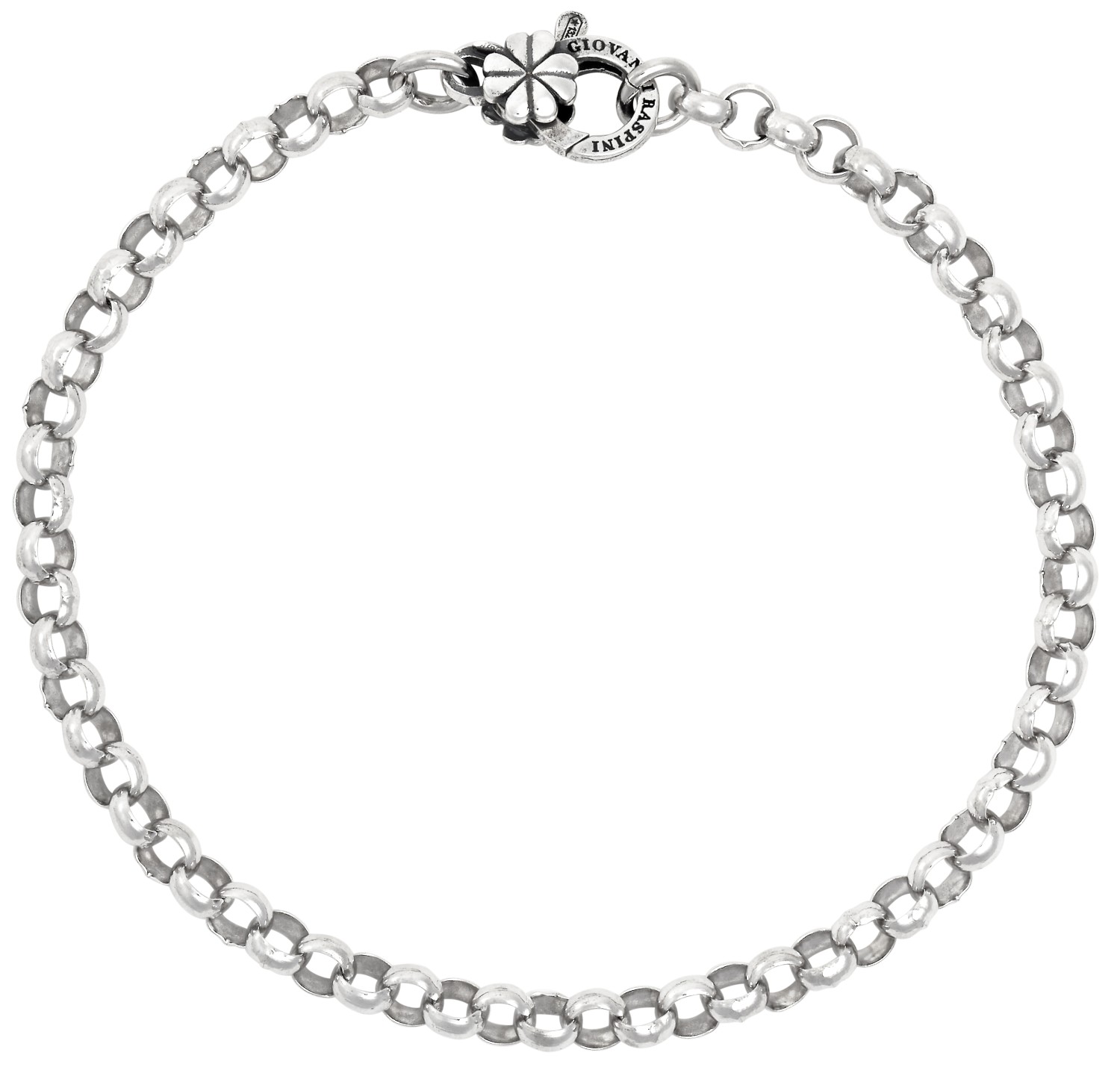 Giovanni Raspini - Bracciale Rolò Piccolo Chiusura Quadrifoglio Ref. 12455 - GIOVANNI RASPINI