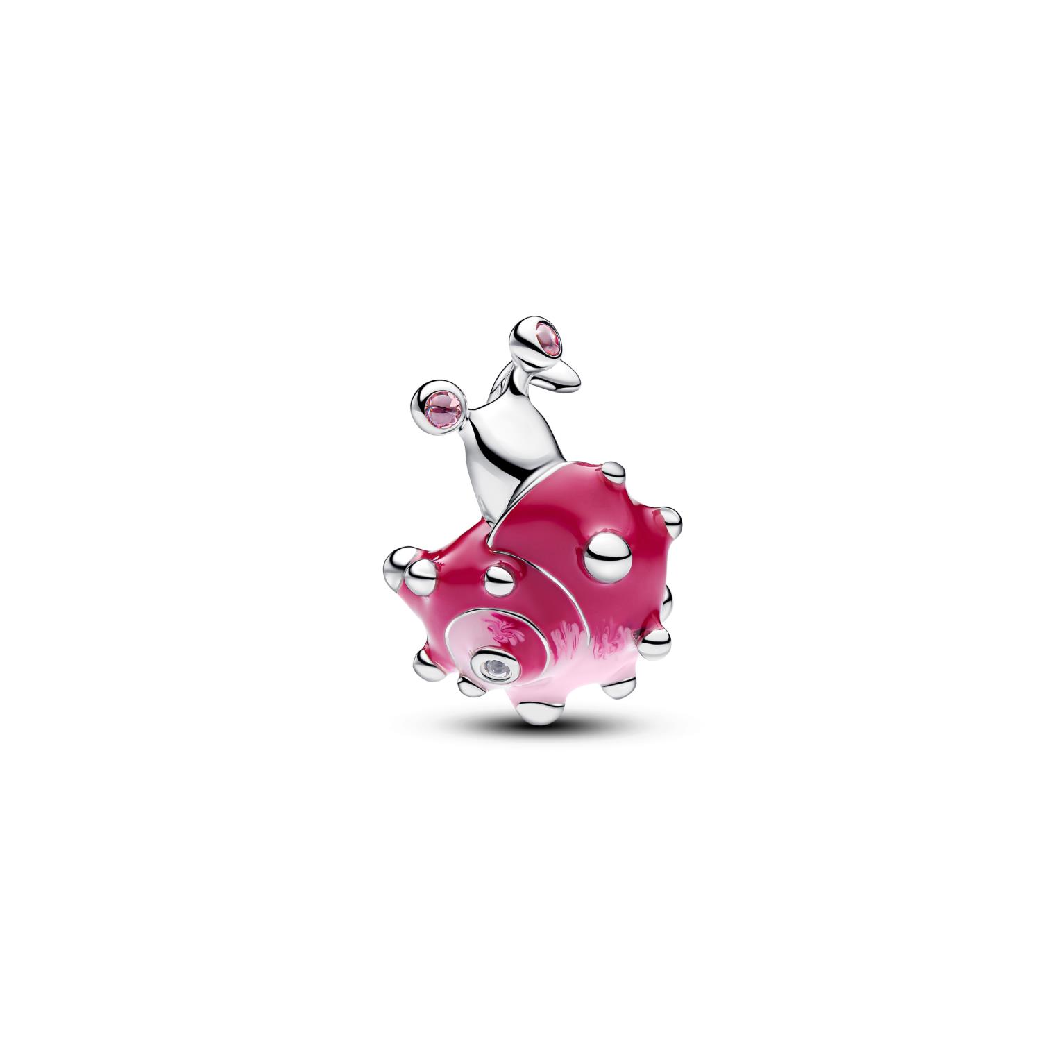 Pandora - Charms Lumaca Rosa Ref. 794553C01 - PANDORA