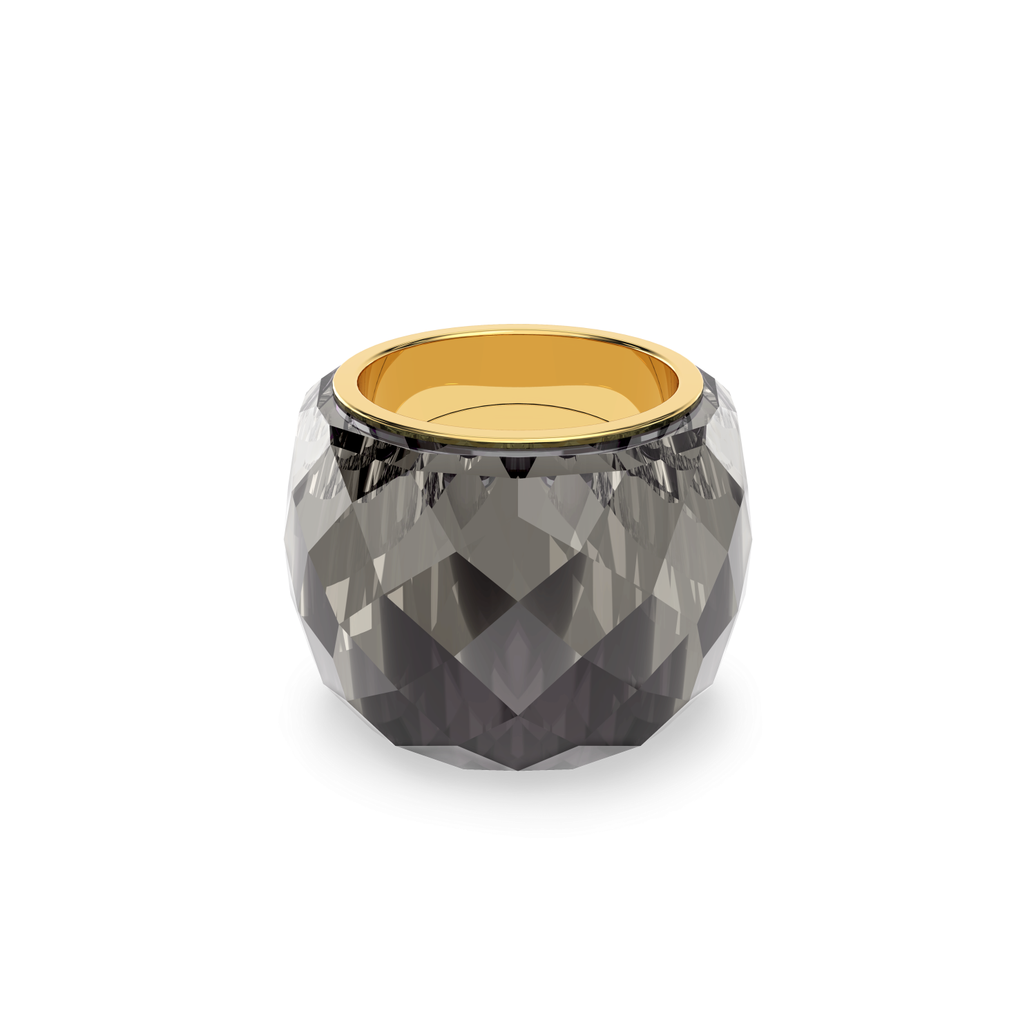 Swarovski - Anello Nirvana, Grigio, PVD oro Ref. 5474358 - SWAROVSKI
