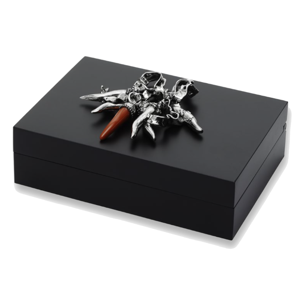 Giovanni Raspini - Scatola Carte da Gioco Corni Ref. B0418 - GIOVANNI RASPINI