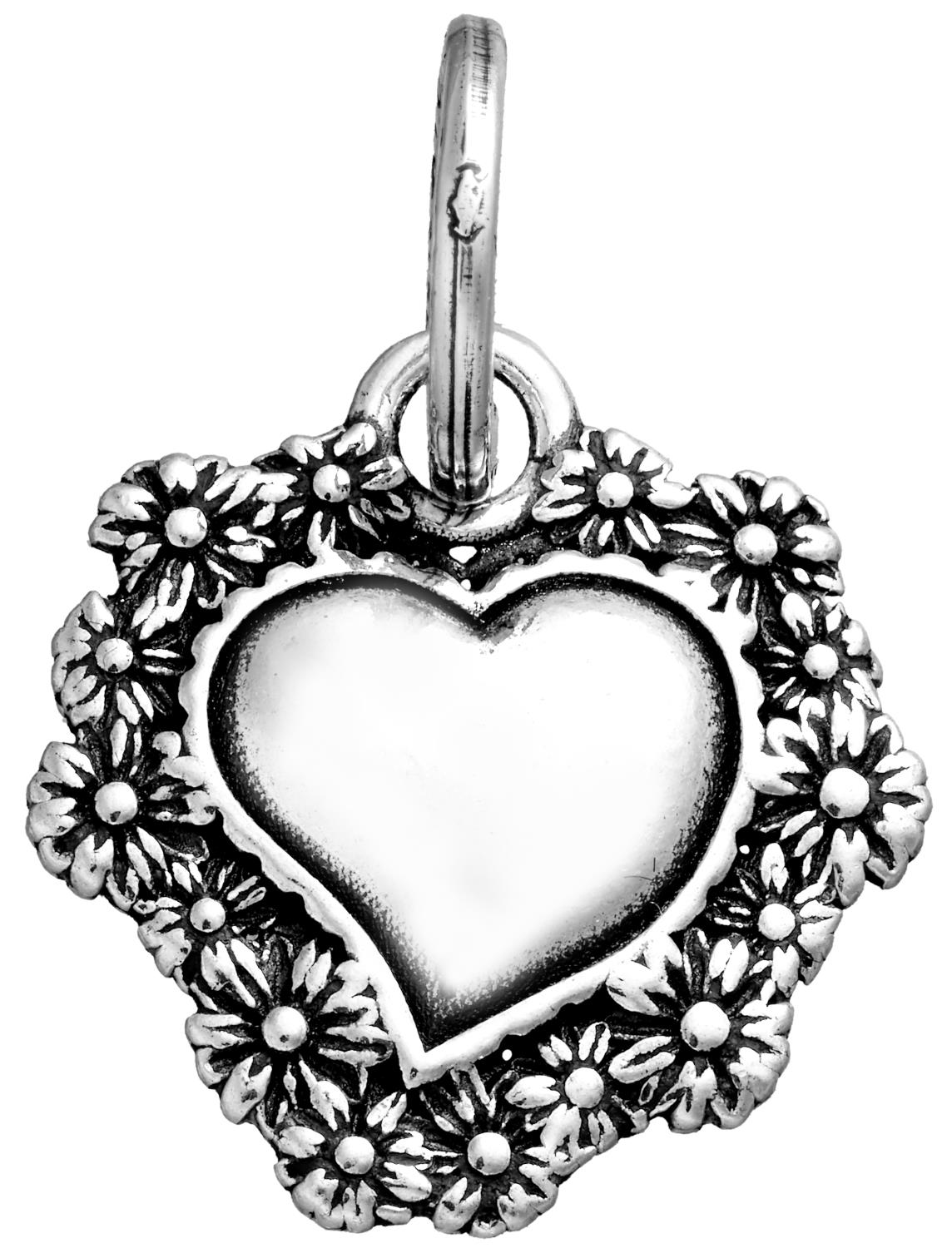 Giovanni Raspini - Charm Cuore Votivo Margherite Ref. 11283 - GIOVANNI RASPINI