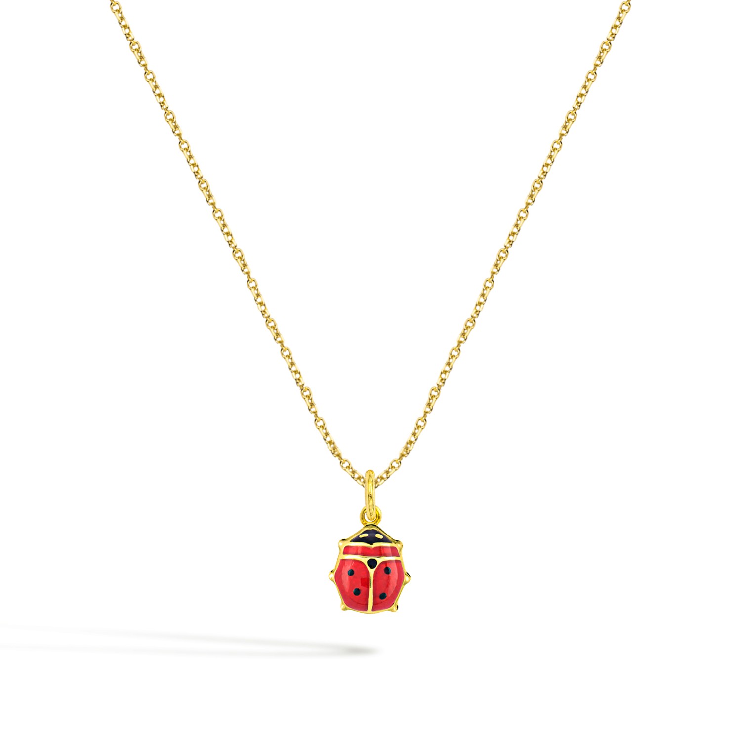 Collana Coccinella in Oro 9 Kt  Ref. C0211G9 - FACCO