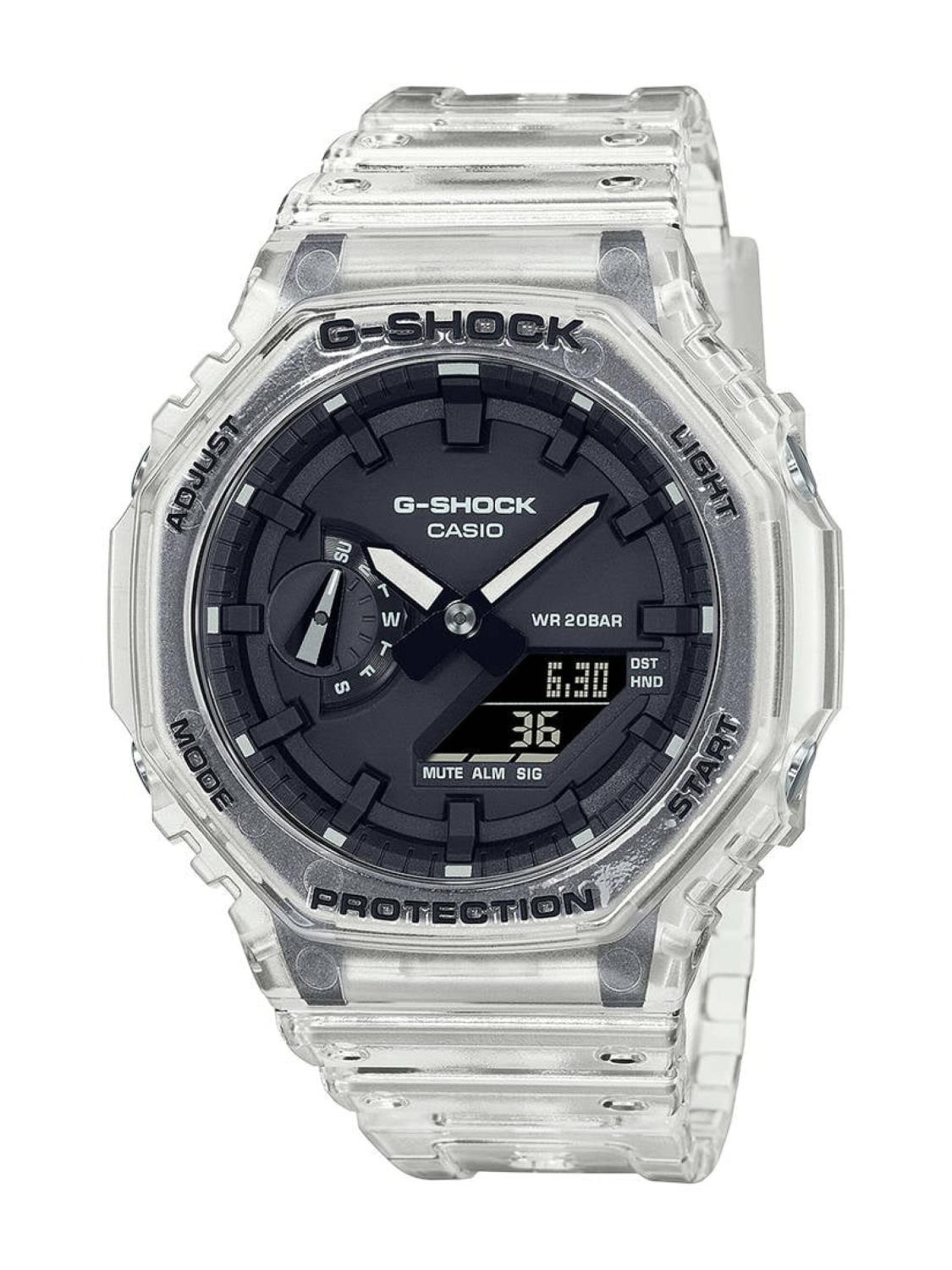 Orologio Casio G-Shock White Skeleton Ref. GA-2100SKE-7AER - CASIO
