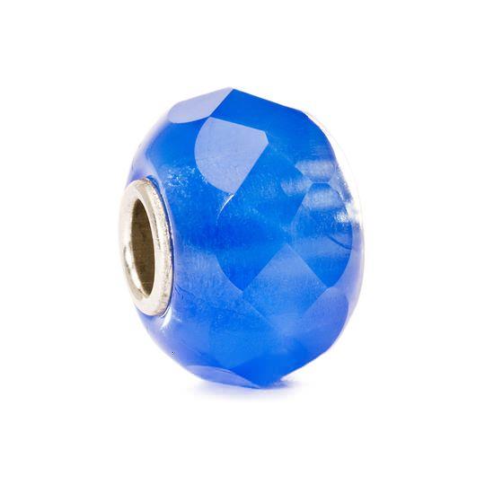Trollbeads Ritirato - Original Trollbeads Prisma Blu Ref. TGLBE-00155 - TROLLBEADS