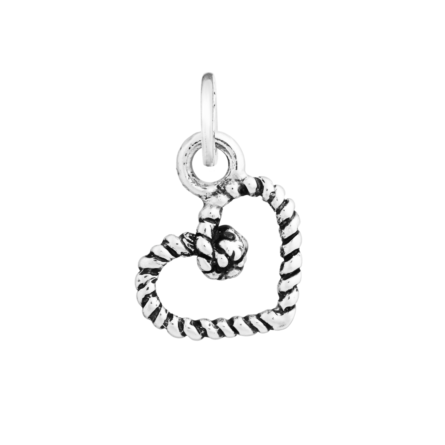 Giovanni Raspini - Charm Cuore Corda piccolo Ref. 12726 - GIOVANNI RASPINI