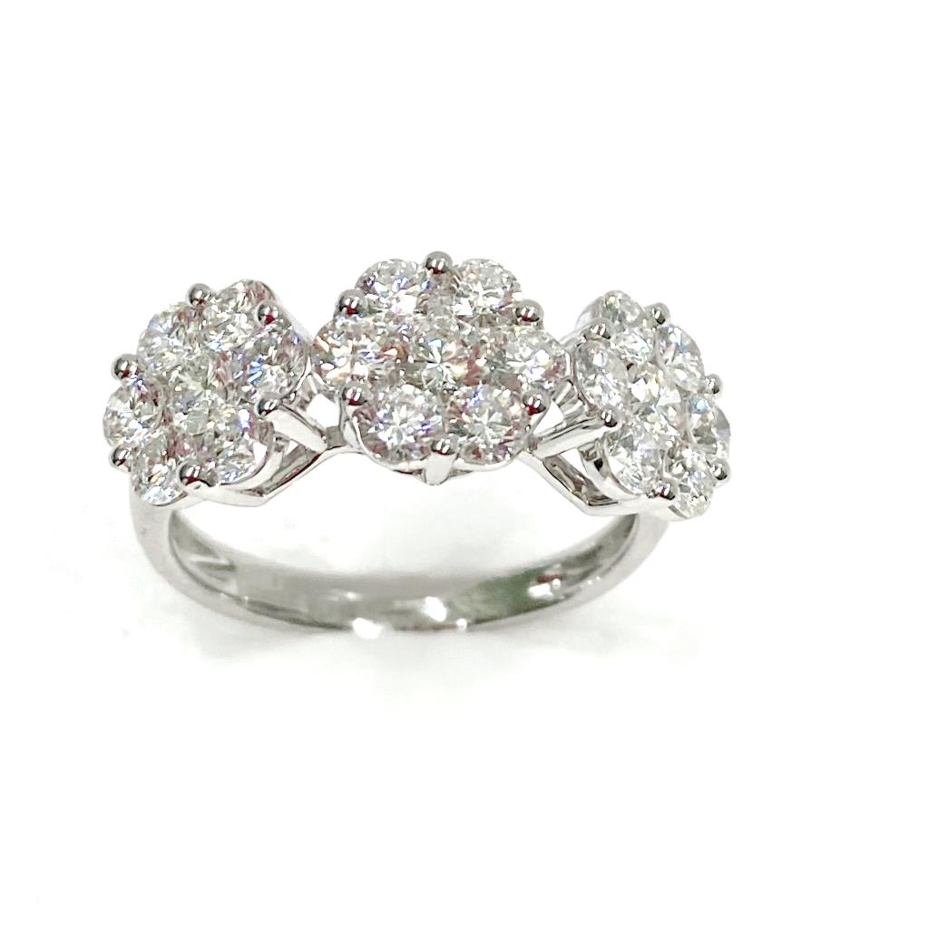 Anello Visconti - Trilogy Diamanti Bianchi ct. 2,08 ABX12311 - GIORGIO VISCONTI