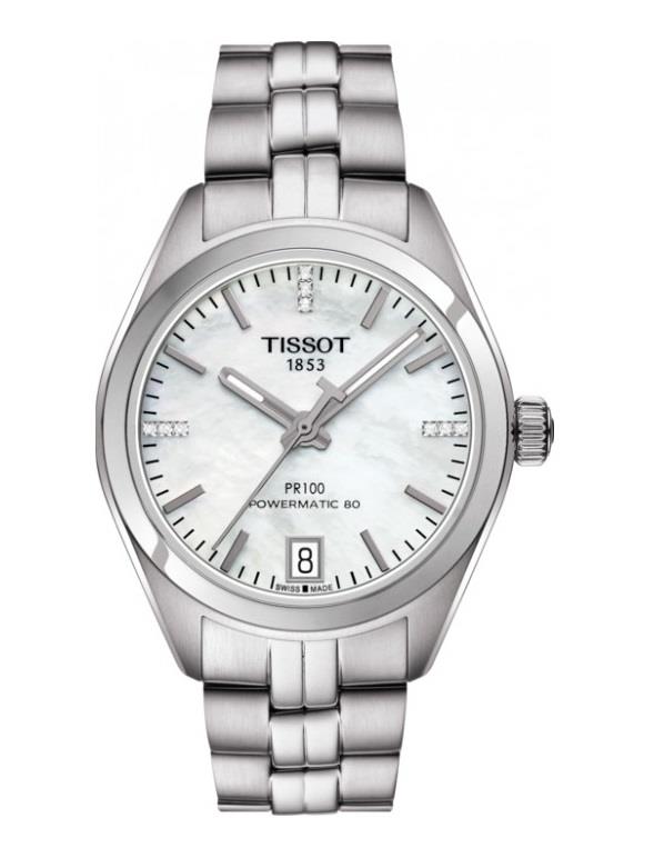 OROLOGIO TISSOT - PR 100 POWERMATIC 80 LADY Ref. T1012071111600 - TISSOT