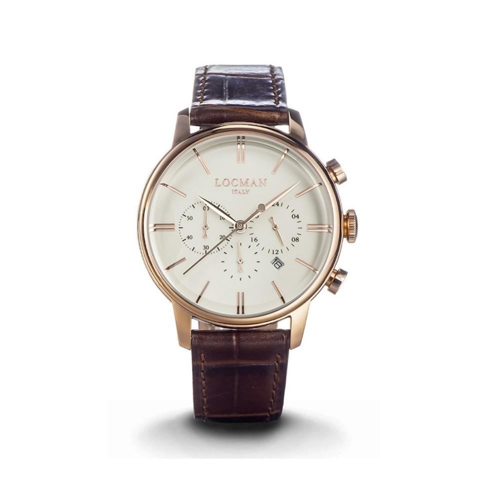 Orologio Locman - 1960 Crono Ref. 0254R05R-RRAVRGPT - LOCMAN