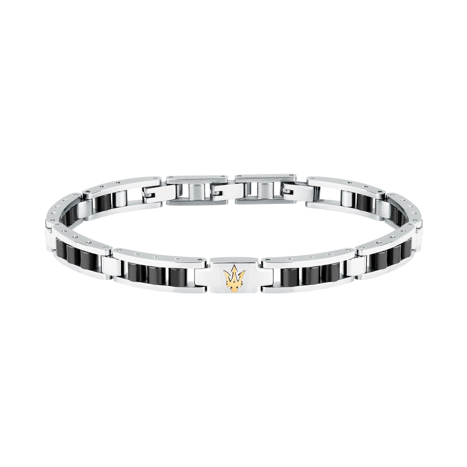Bracciale da uomo Maserati Ceramic in Acciaio - JM225ATZ57 - MASERATI