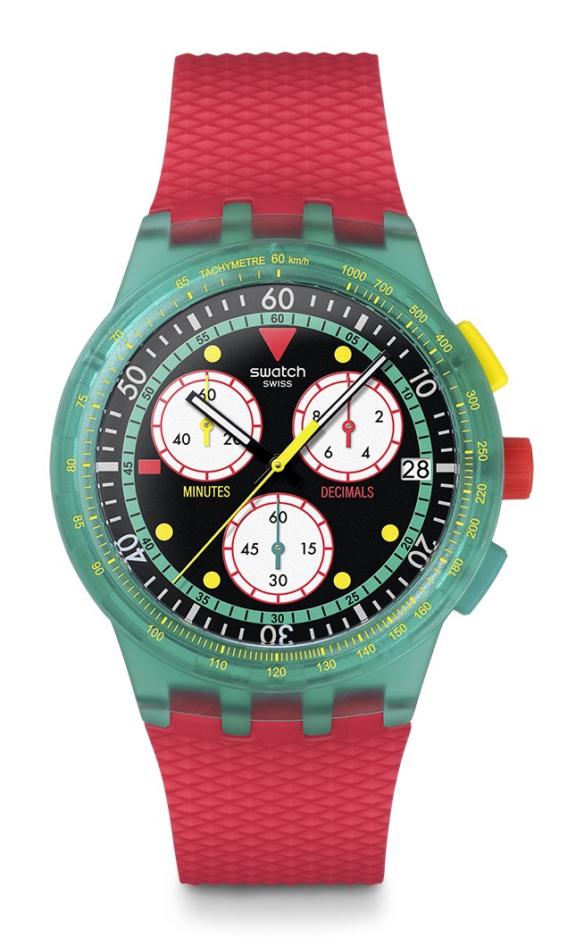 Orologio Swatch NEON EMERALD CHRONO Ref. SUSG409 - SWATCH