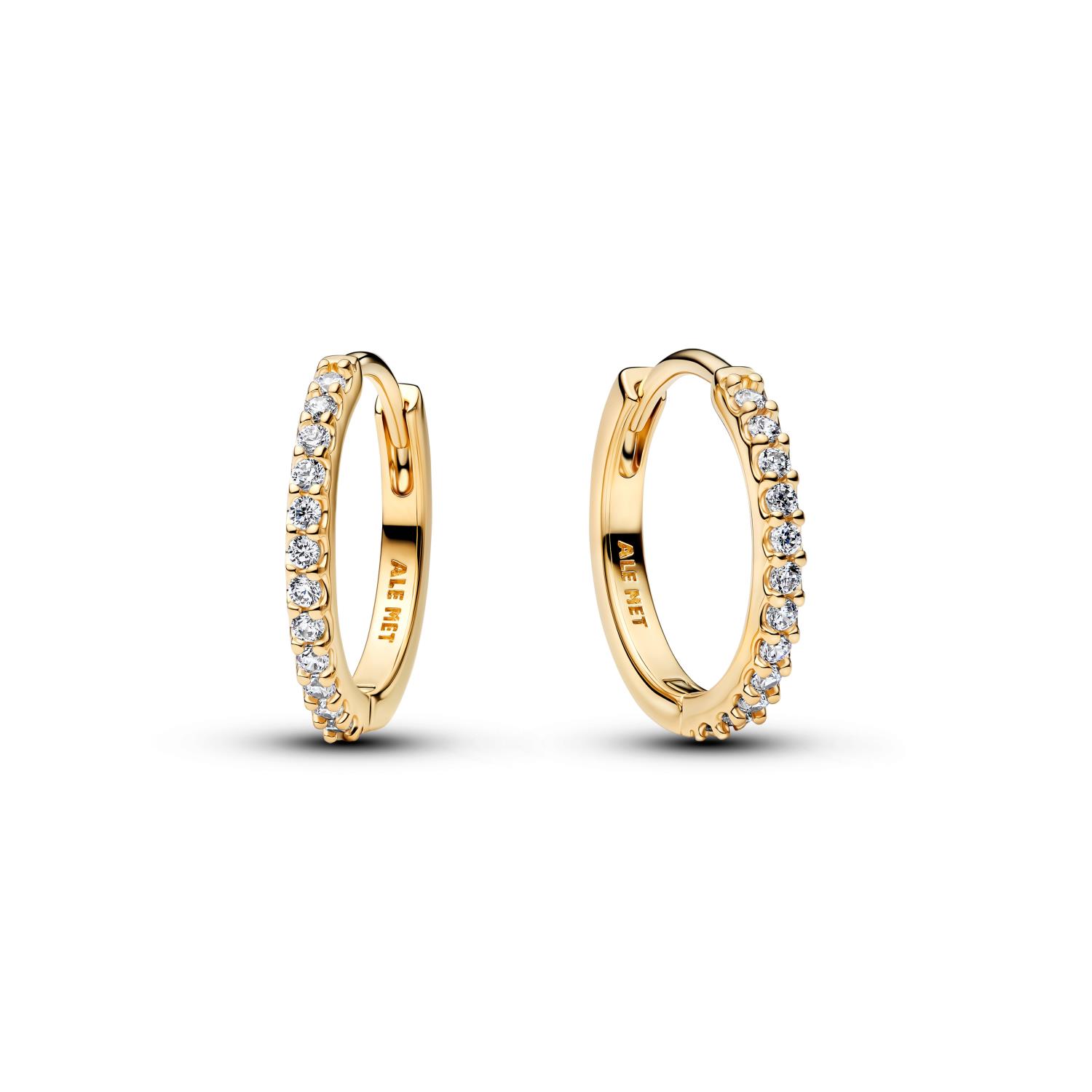 Pandora - Orecchini Cerchi Pav&egrave; Ref. 264649C01 - PANDORA