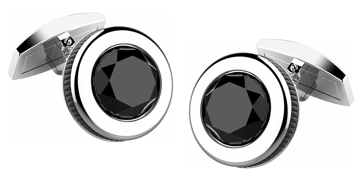 Gemelli Zancan in Argento e Onice Ref. EXG079 - ZANCAN