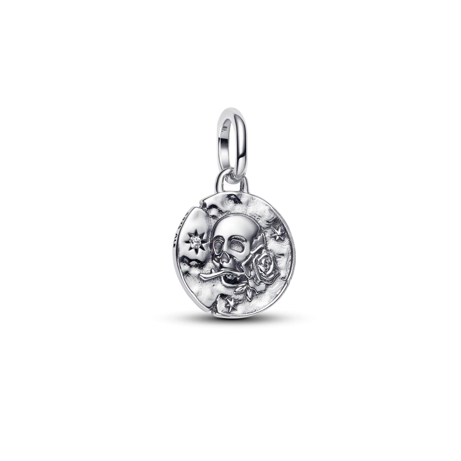 Pandora -   Medallion Teschio "Carpe Diem"  Ref. 794089C01 - PANDORA