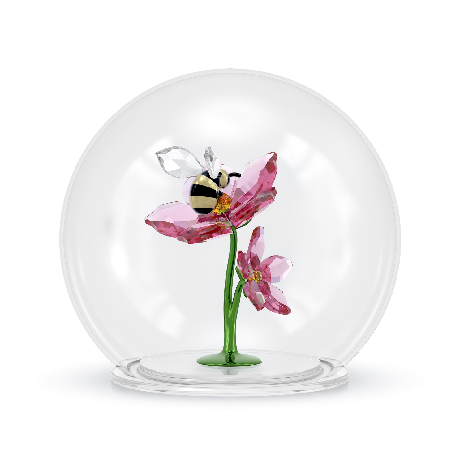 Swarovski - Idyllia Sfera in Vetro con Ape e Fiori Ref. 5721549 - SWAROVSKI