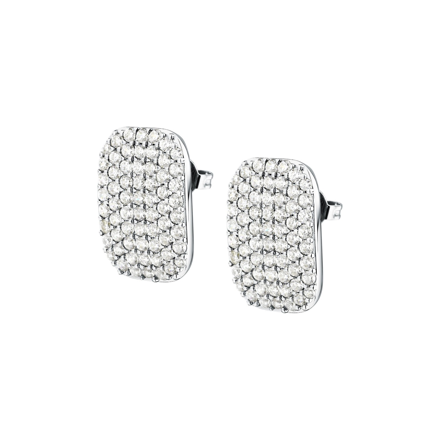 Orecchini Morellato Trame in argento 925, con zirconi - SAAG04 - MORELLATO