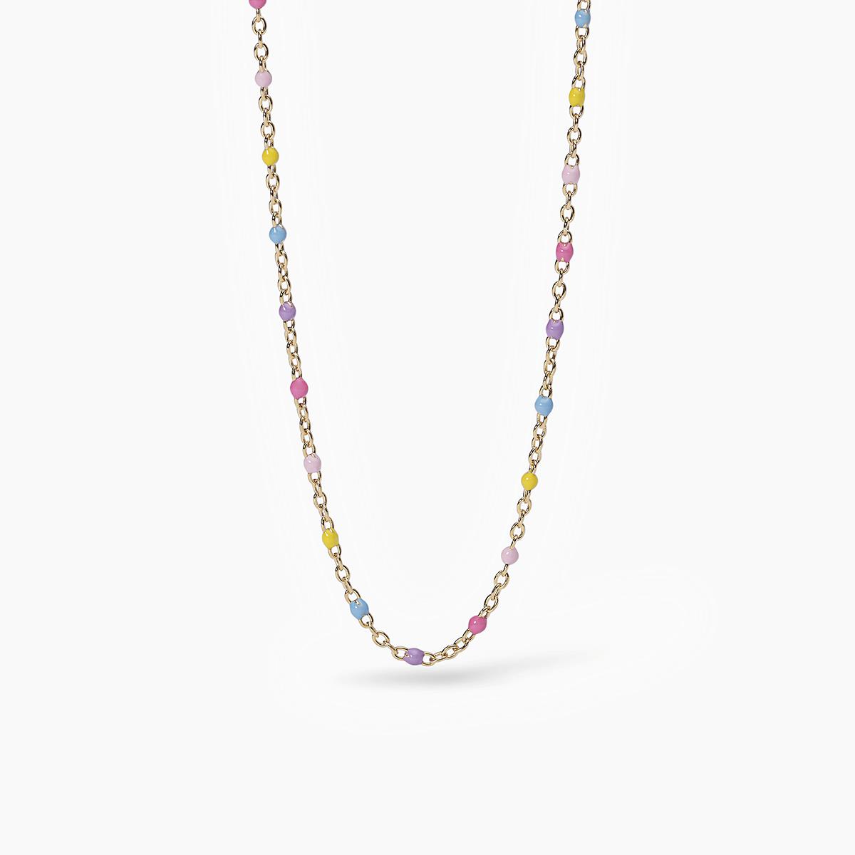 Gioielli linea bambino - Girocollo in argento dorato Ref. 553555 - MABINA