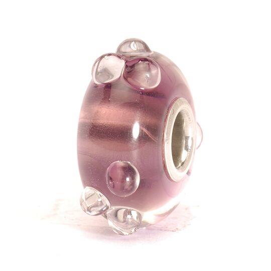 Trollbeads Ritirato - Original Trollbeads Bocciolo Viola Ref. TGLBE-10040 - TROLLBEADS