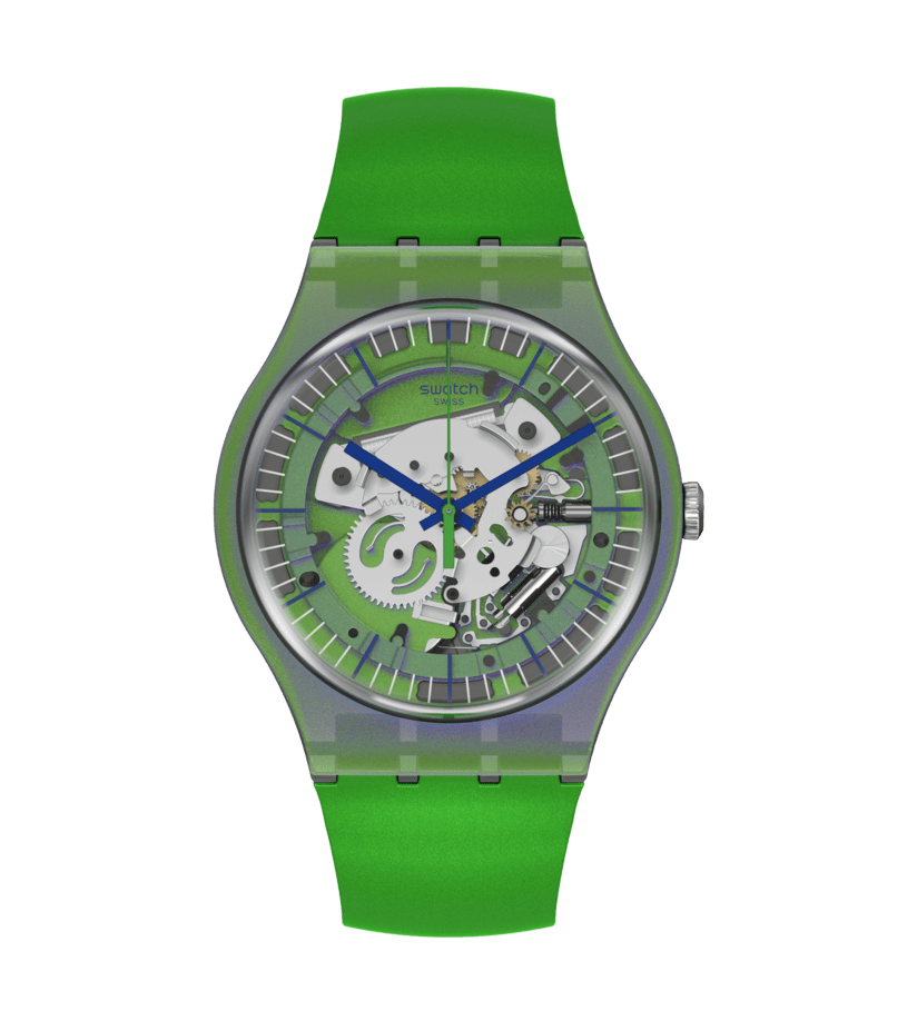 Orologio Swatch SHIMMER GREEN Ref. SUOM117 - SWATCH