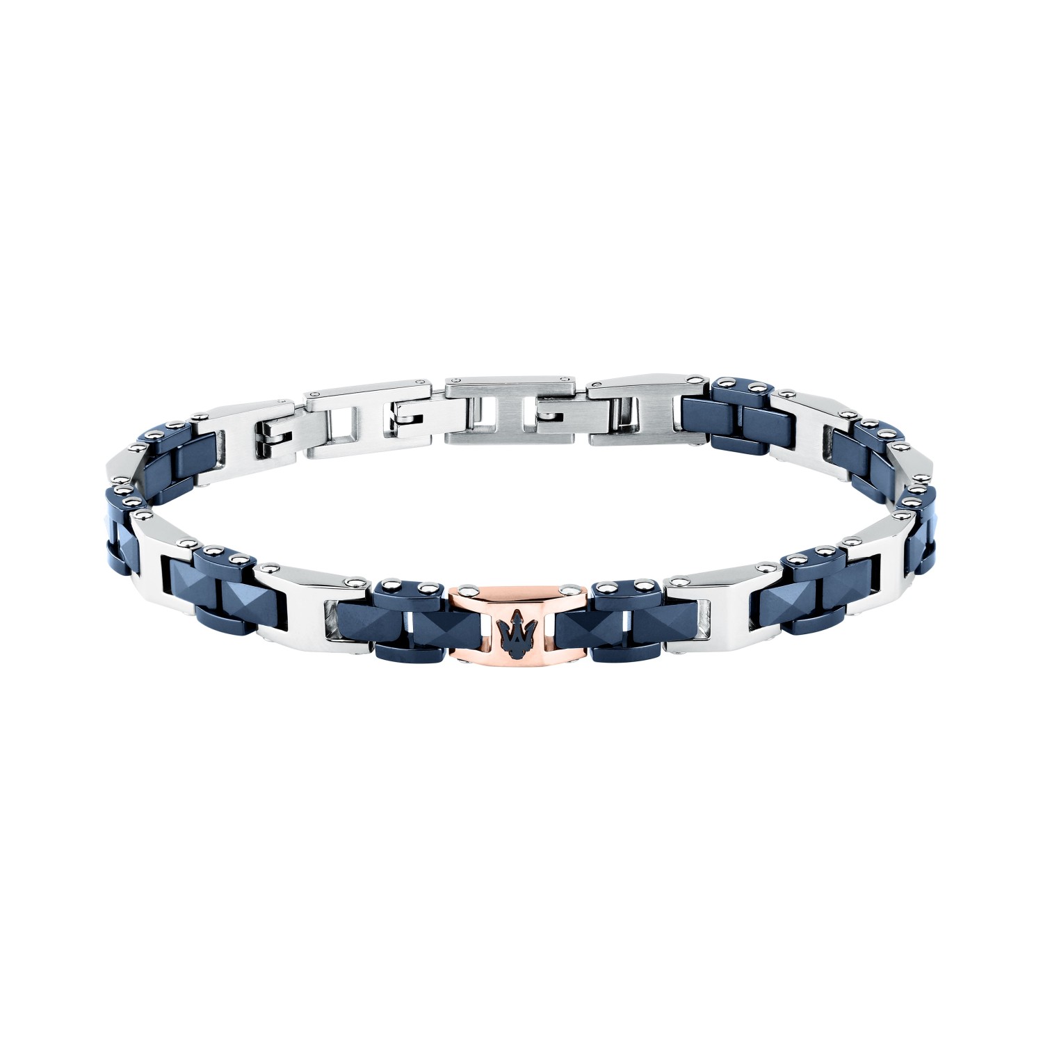 Bracciale da uomo Maserati Ceramic in Acciaio - JM426ATZ97 - MASERATI