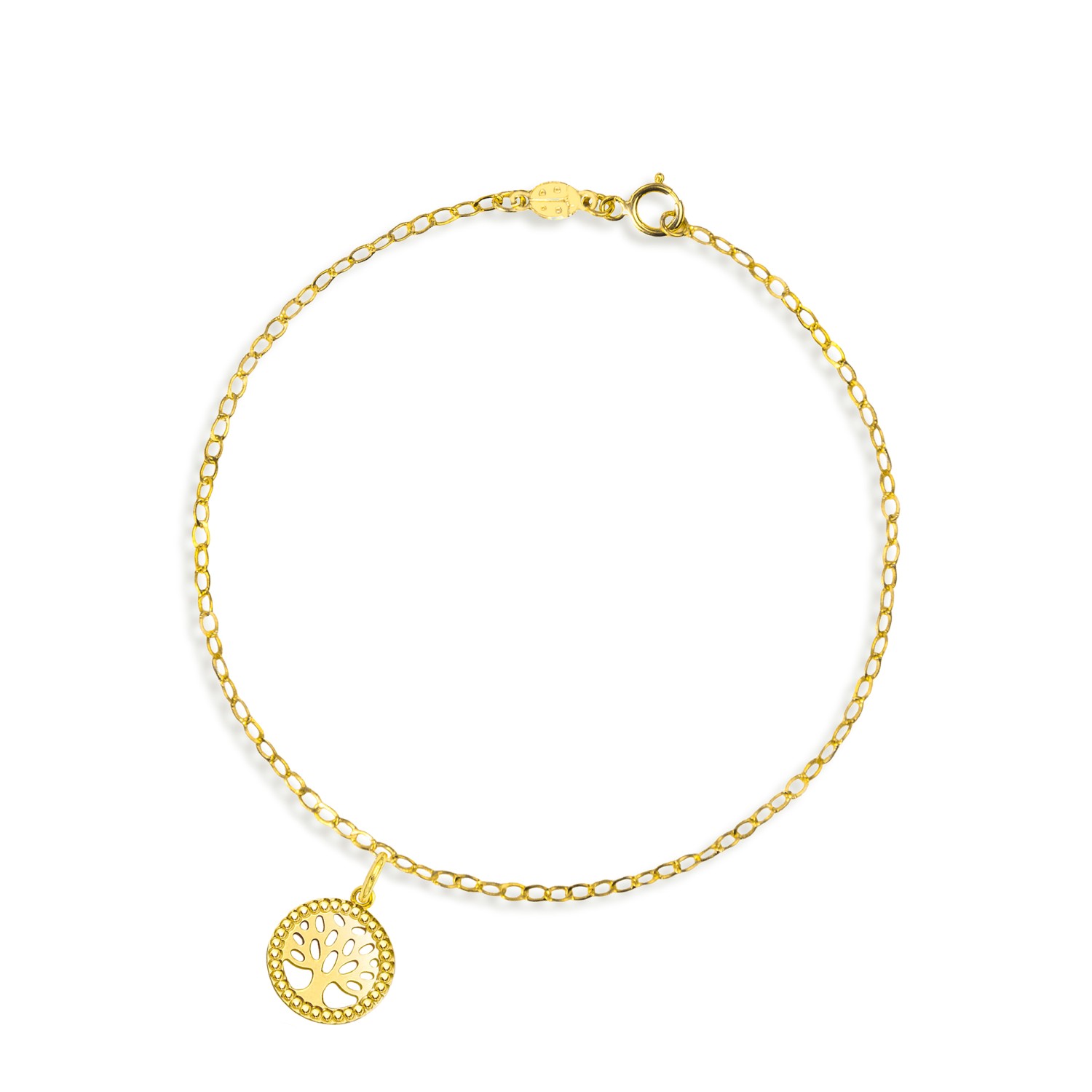 Bracciale Albero della Vita in Oro 9 Kt  Ref. B0156G9 - FACCO