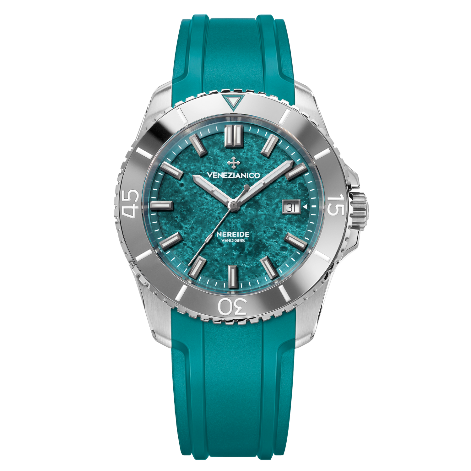 Orologio Venezianico Nereide Verdigris Ref. 4521549 - VENEZIANICO
