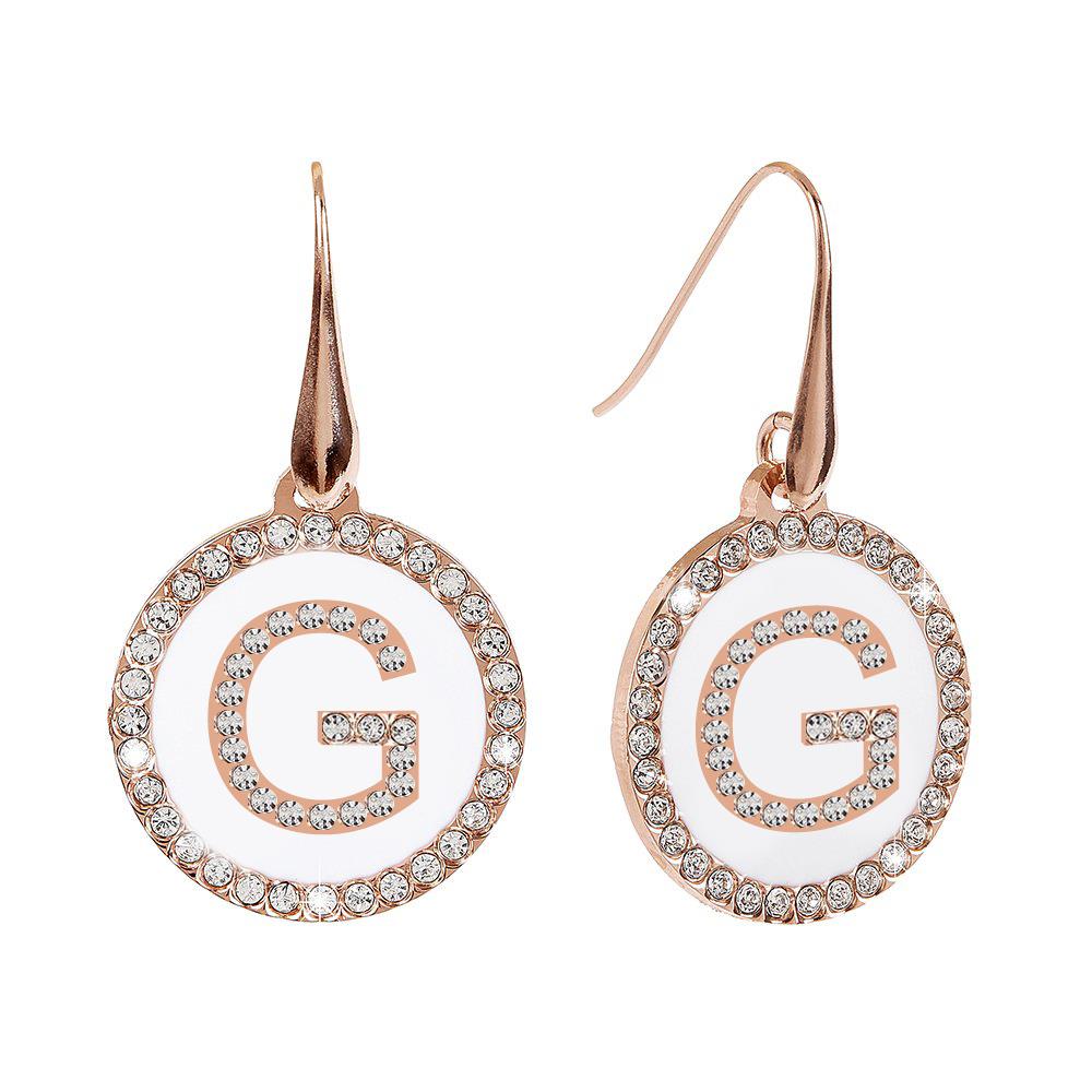 Orecchini Dvccio - Lettera G collezione My Letters Ref. ZXIMO1046/2C/W-E - DUCCIO