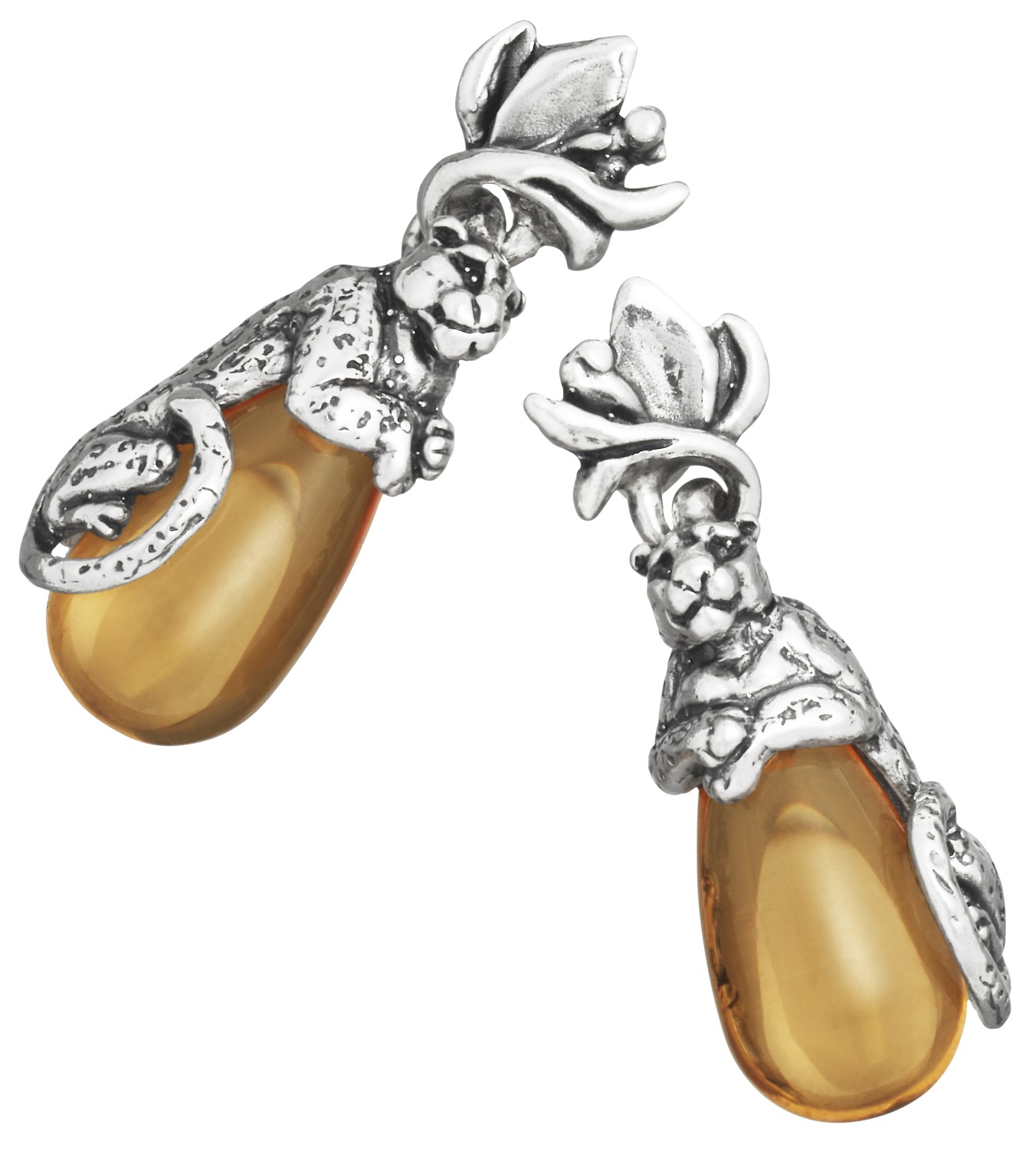 Giovanni Raspini -  Orecchini Goccia Leopardo Ref. 12409 - GIOVANNI RASPINI