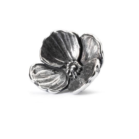 Trollbeads Ritirato - Original Trollbeads Fiore dell&rsquo;Amore Ref. TAGBE-20145 - TROLLBEADS