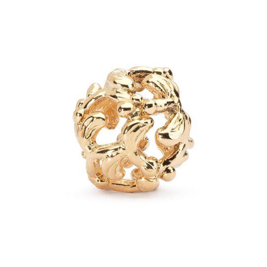 Trollbeads Bead in Oro - Vischio d'Oro Ref. TAUBE-00049 - TROLLBEADS