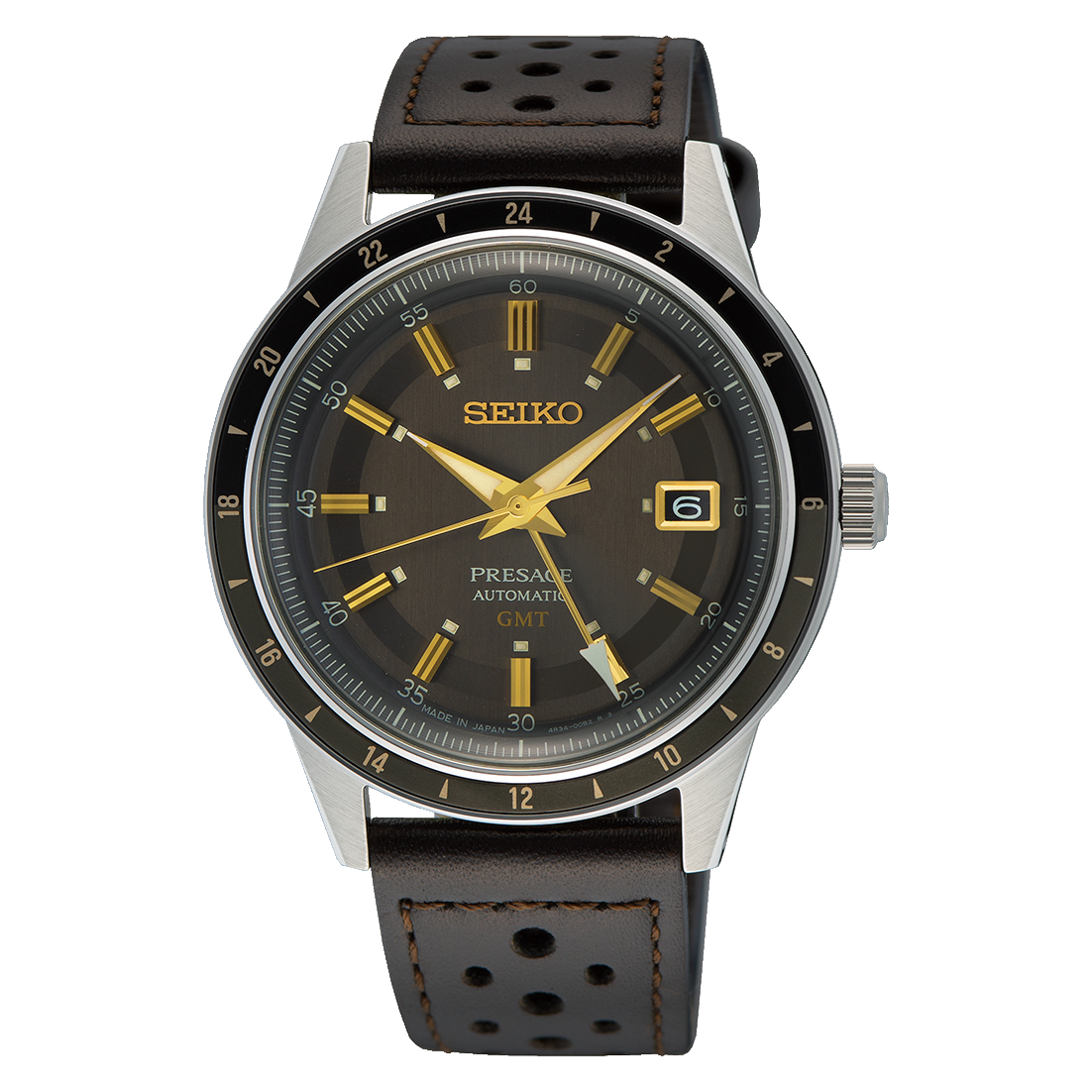 Orologio Seiko PRESAGE Style 60's  Automatico GMT - Ref. SSK013J1 - SEIKO