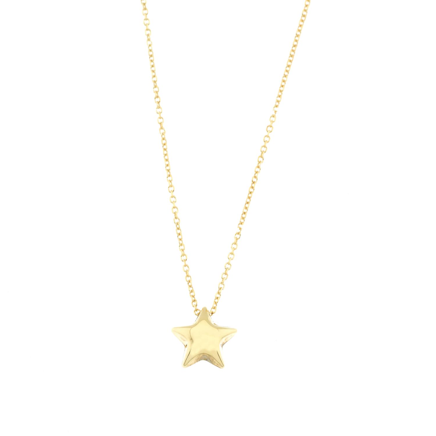 Collana in Oro Giallo Simbolo Stella Ref. 764293 - FACCO