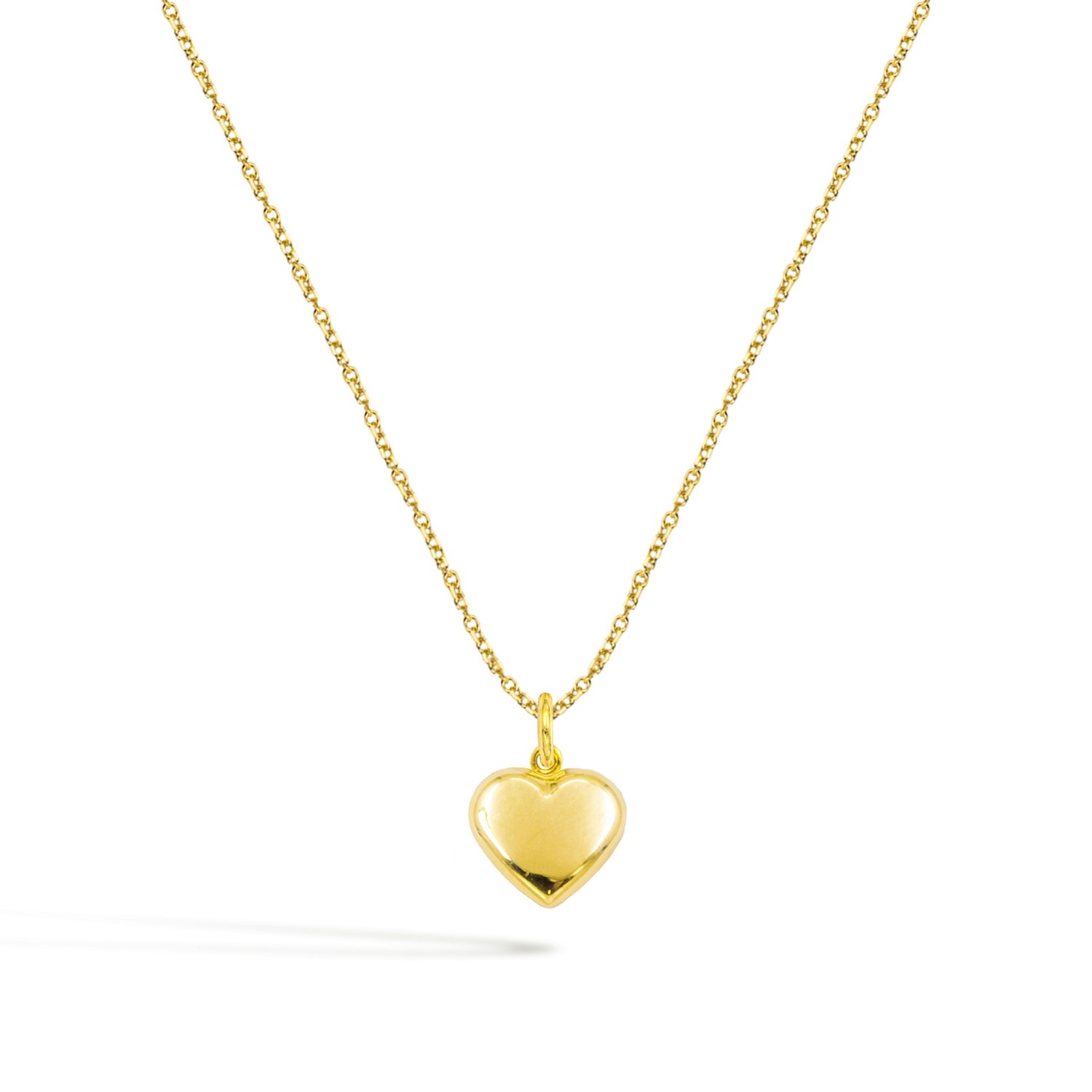 Collana Cuore in Oro 9 Kt  Ref. C0197G9 - FACCO